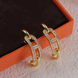 Hermès Adageearring Gold Jewelry premium replica - image 3