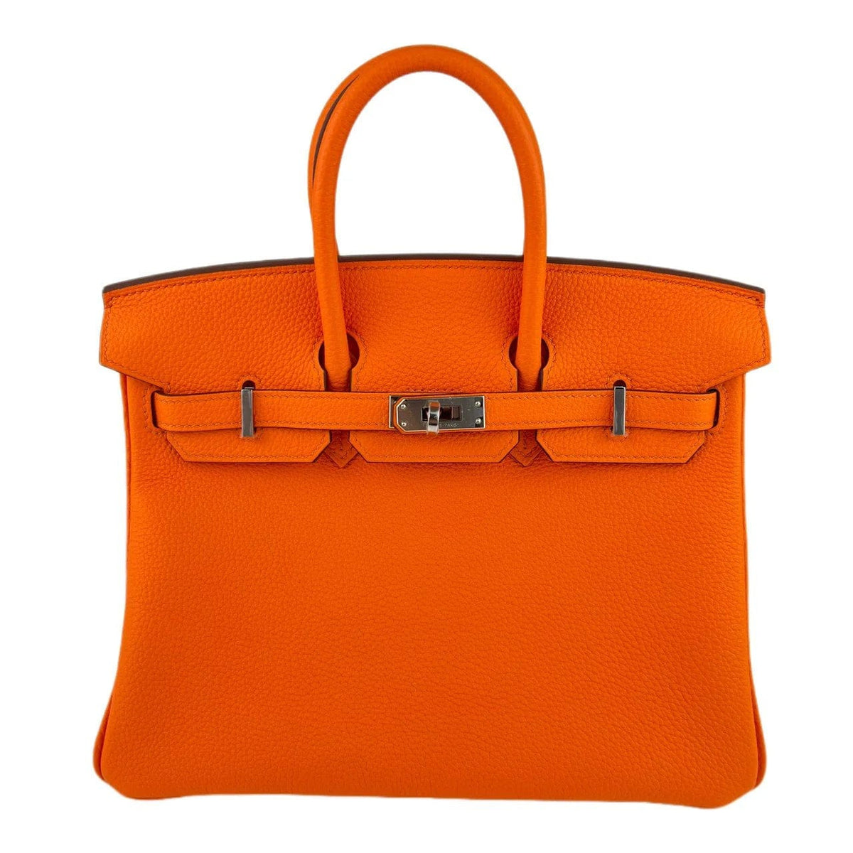 Hermès Birkin 25 Orange Bag premium replica - image 1