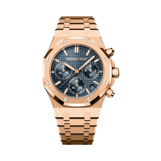 Audemars Piguet Watch | Royal Oak Selfwinding Chronograph Stainless Gold Steel Black Dial