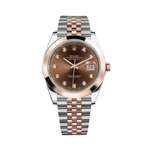 Rolex Datejust Watch – Rose Gold premium replica - image 1