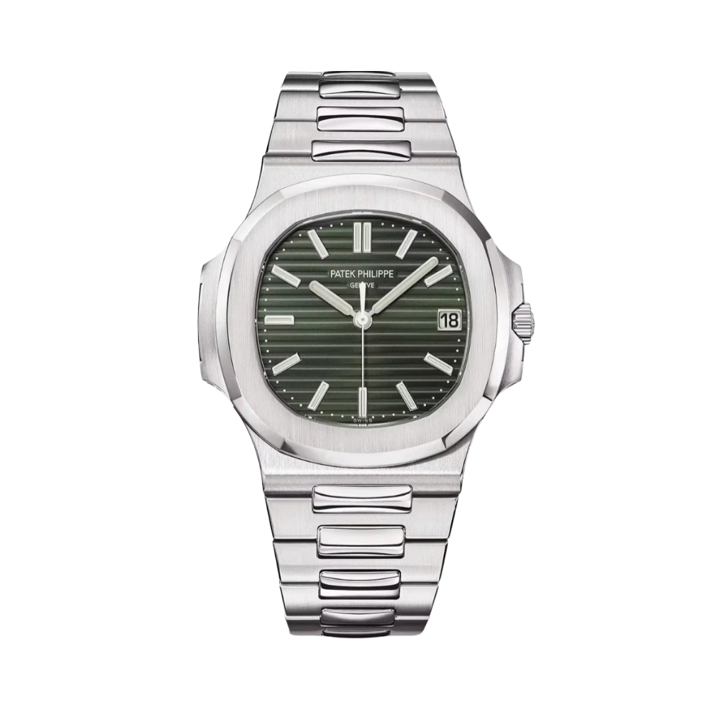 Patek Philippe Watch | Nautilus New Olive Green Dial