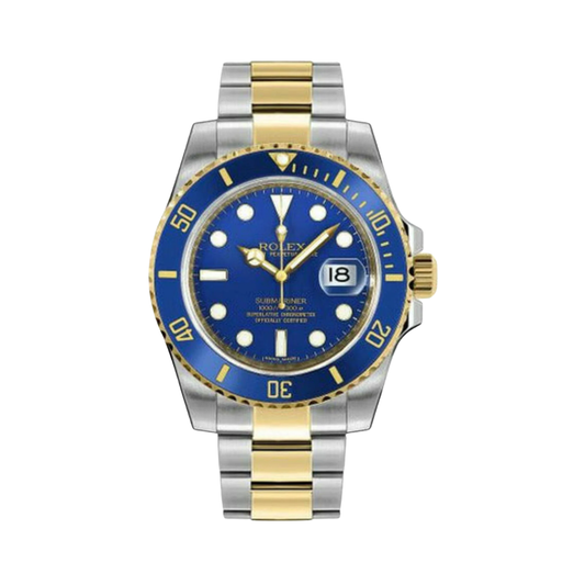 Rolex Watch | Submariner Date Two Tone Blue Dial