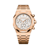 Audemars Piguet Watch | Royal Oak Selfwinding Chronograph Stainless Gold Steel White Dial