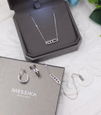 Messika Jewelry | Move Uno Multi Motif Jewelry Set White Gold Diamonds