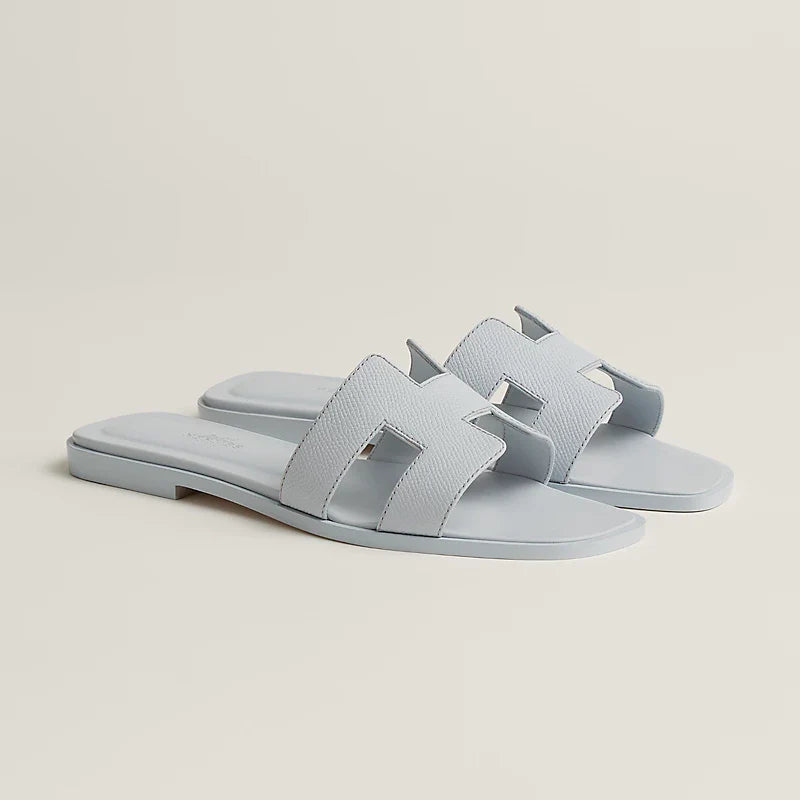 Hermès Slipper | Oran Ice White