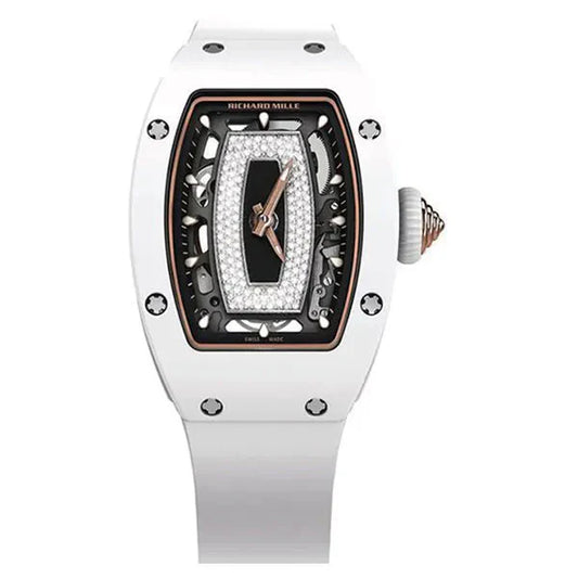Richard Mille | RM 7-01 White Ceramic - Free & Fast UAE Shipping