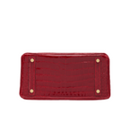 Hermès Bag | Birkin 30 Handbag Made From Shiny Niloticus Crocodile Leather Deep Red