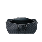 Louis Vuitton Bag | Keepall Bandoulière 55 Duffel Bag Monogram Eclipse Canvas.