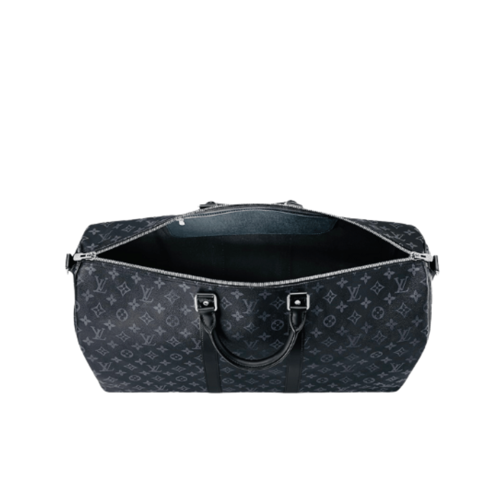 Louis Vuitton Bag | Keepall Bandoulière 55 Duffel Bag Monogram Eclipse Canvas.
