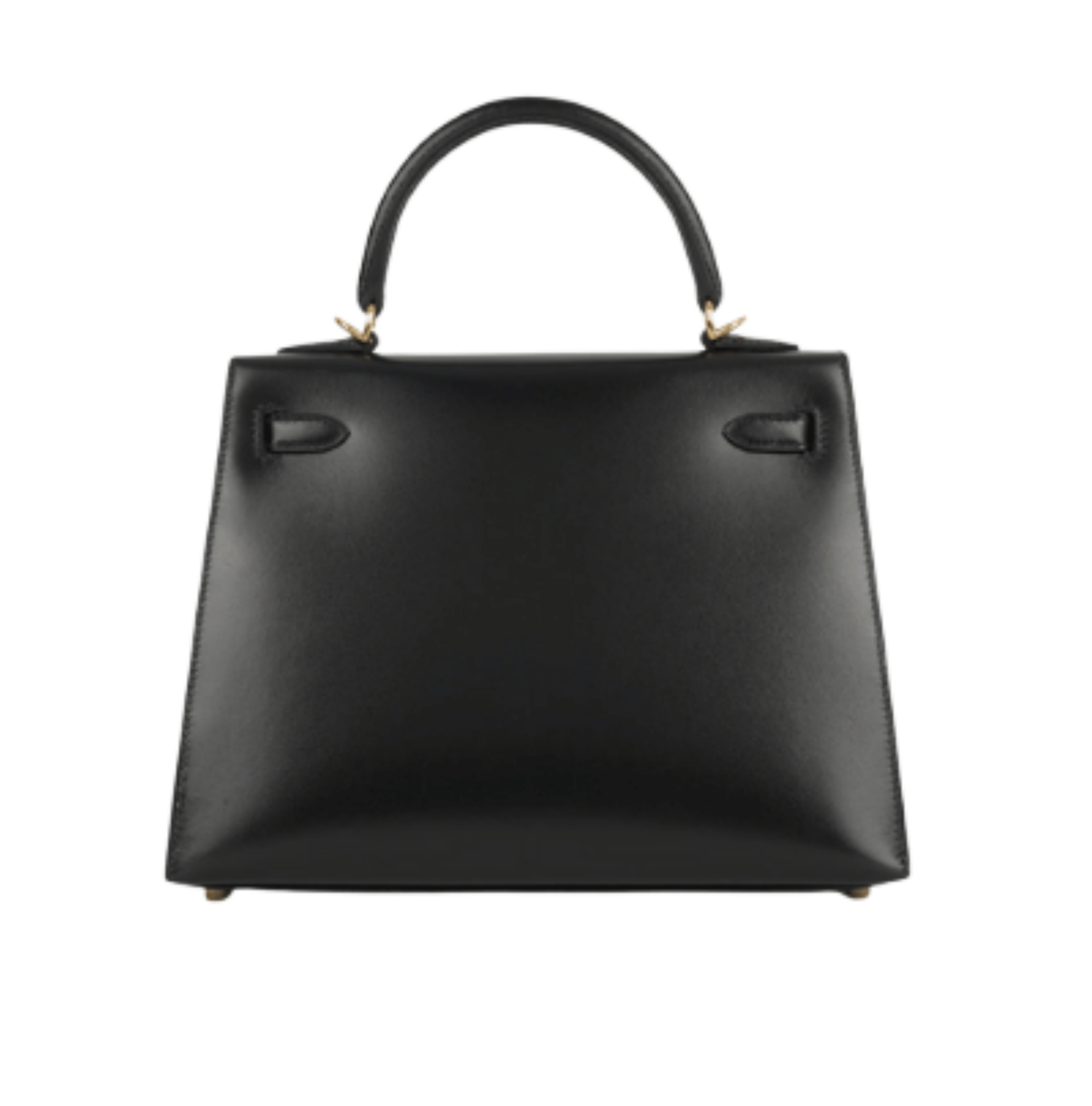 Hermès Bag | Kelly 28 Sellier Handbag Black Box Calfskin Leather Gold Hardware