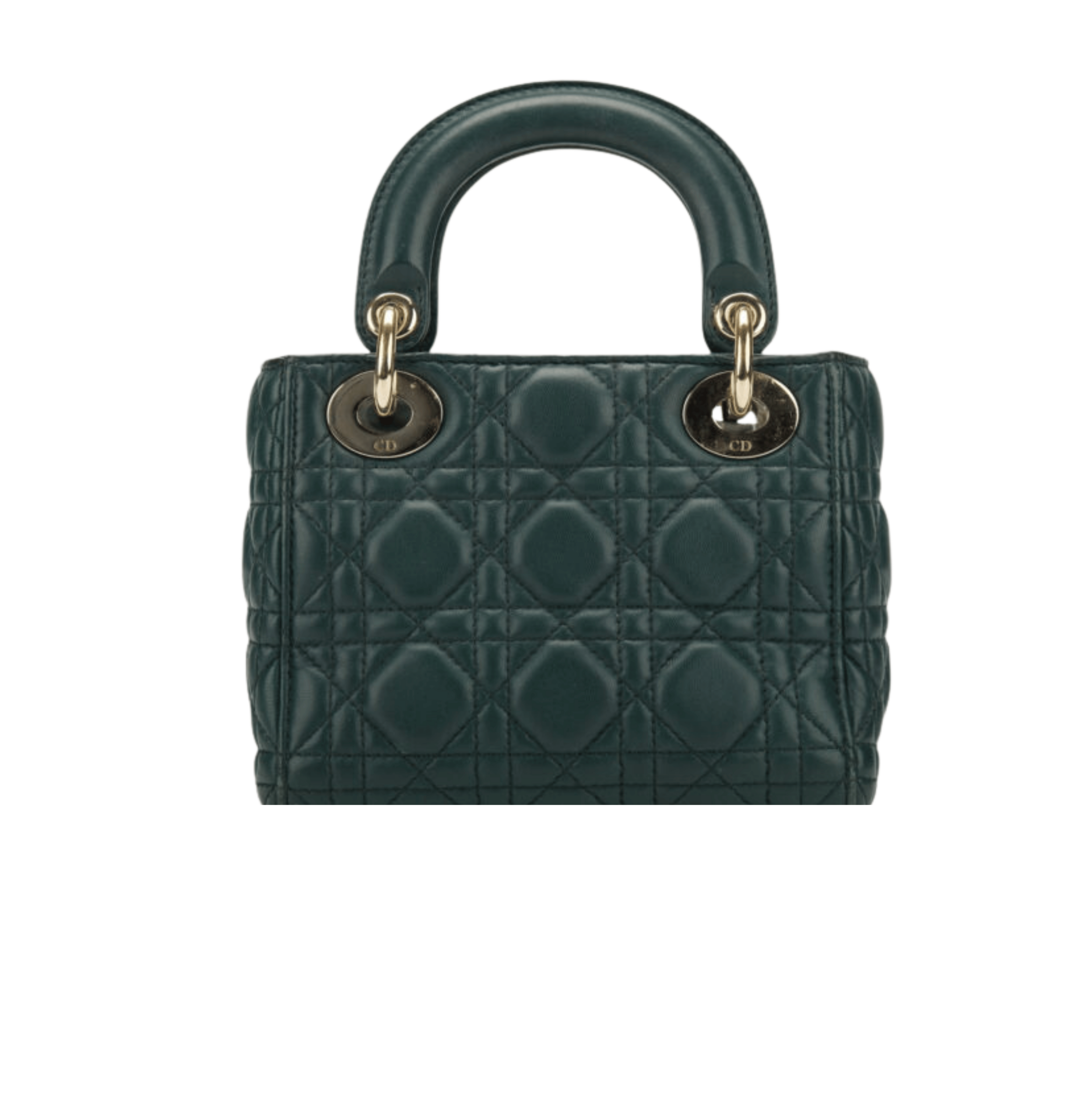 Dior Bag | Lady Dior In Green Cannage Leather