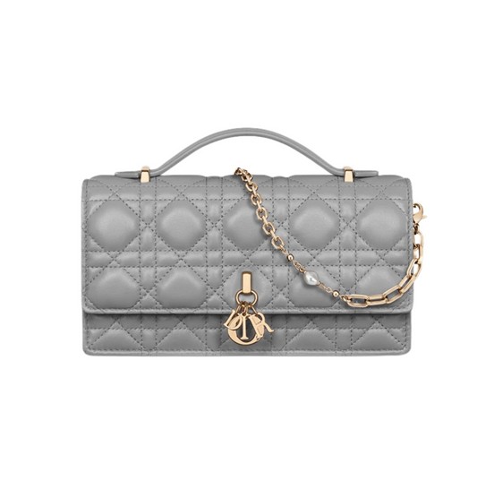 Dior Bag | My Dior Mini In Cloud Blue Cannage Lambskin.