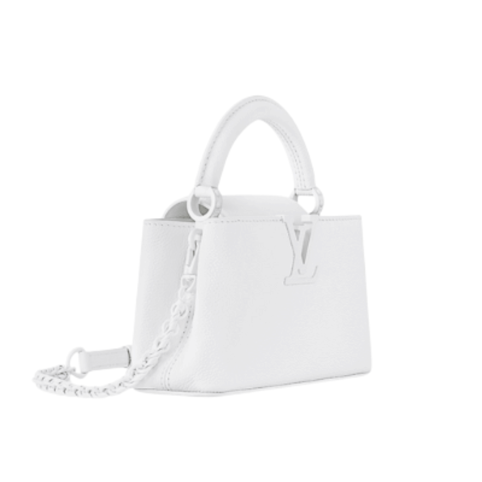 Louis Vuitton Bag | Capucines East-west Mini Handbag Quartz White