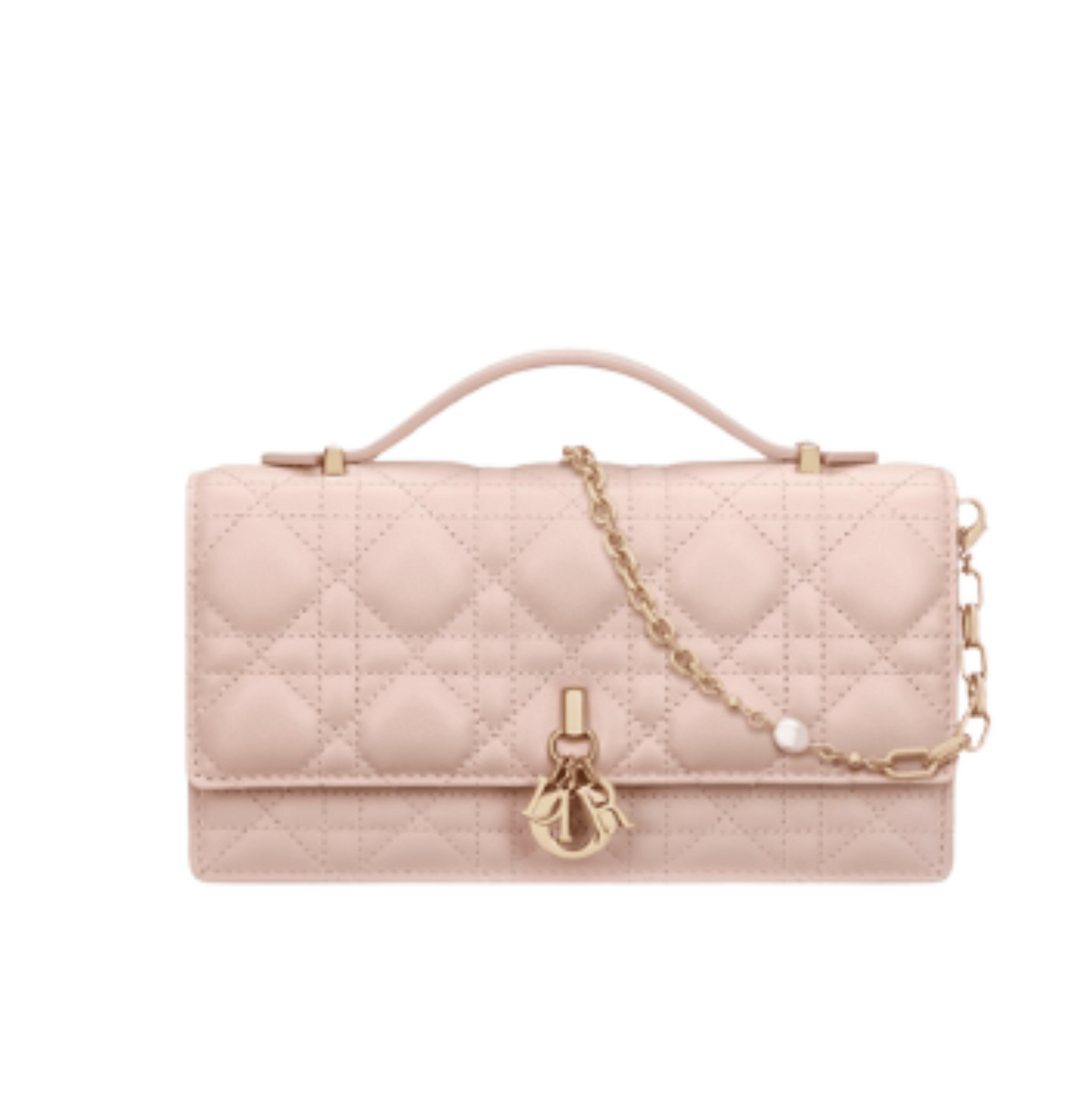 Dior My Mini In Pink Cannage Lambskin Bag premium replica - image 1
