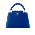 Louis Vuitton Bag | Capucines BB Handbag Blue Taurillon Leather