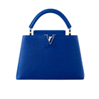Louis Vuitton Bag | Capucines BB Handbag Blue Taurillon Leather