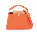 Louis Vuitton Bag | Capucines BB Bag Grained Taurillon Leather Orange