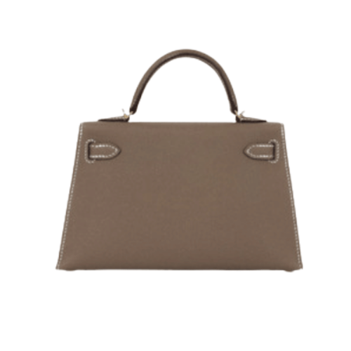 Hermès Bag | Kelly Mini Ii Sellier Bag Etoupe Epsom Leather Gold Hardware