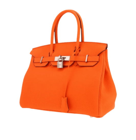 Hermès Bag | Birkin 30 Iconic Orange Togo Leather