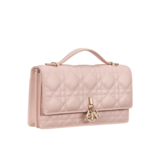 Dior Bag | My Dior Mini In Pink Cannage Lambskin