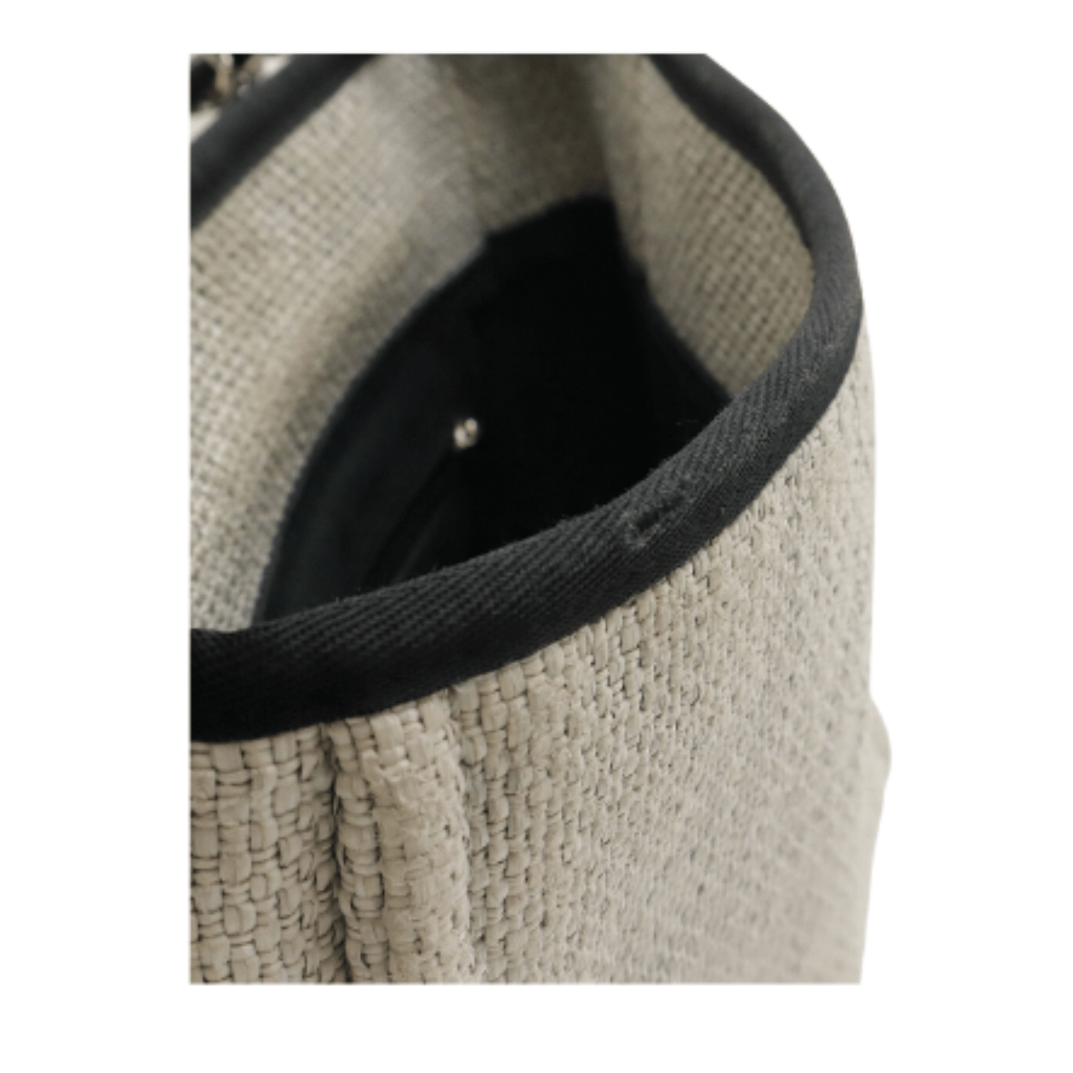 Chanel Bag | Deauville Pm Shoulder Bag Canvas Leather