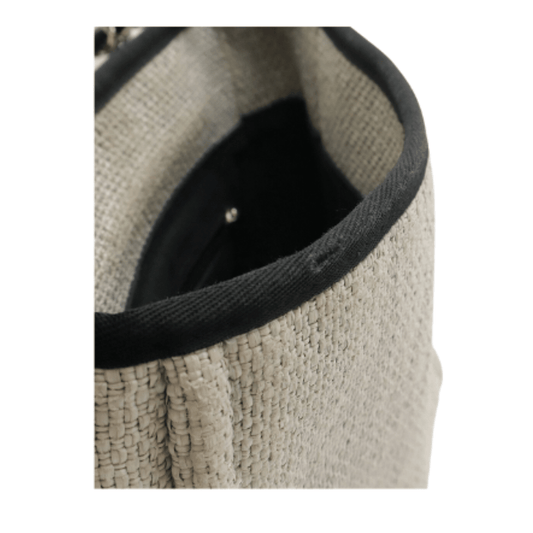 Chanel Bag | Deauville Pm Shoulder Bag Canvas Leather