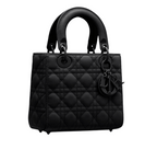 Dior Bag | Lady Dior In Matt Black