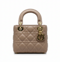 Dior Bag | Mini Lady Dior In Blush Pink Or Nude Rose Lambskin