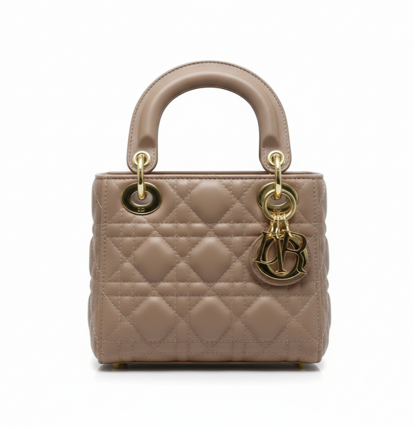 Dior Bag | Mini Lady Dior In Blush Pink Or Nude Rose Lambskin