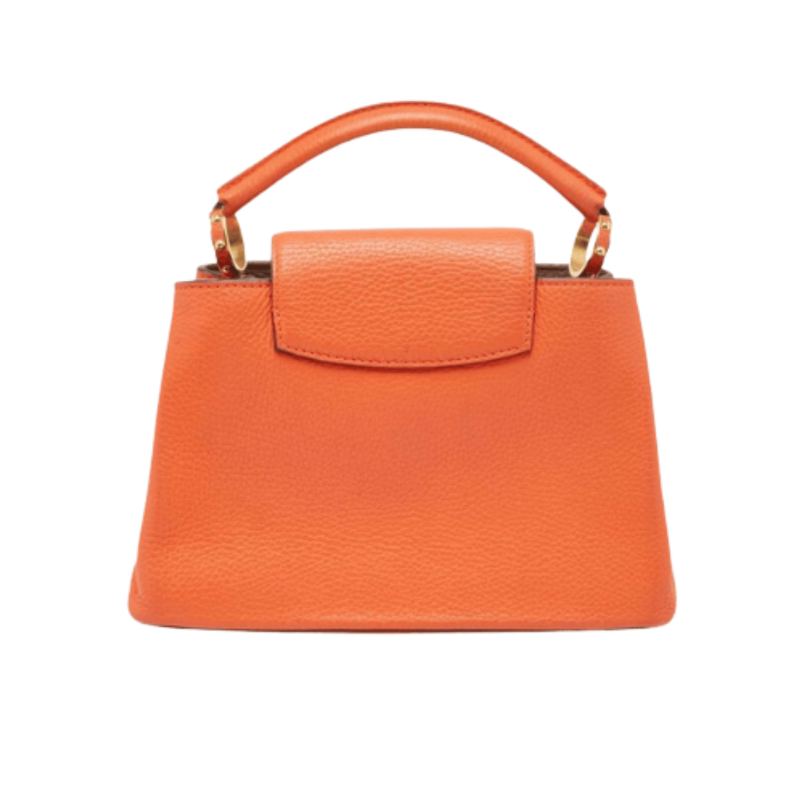 Louis Vuitton Bag | Capucines BB Bag Grained Taurillon Leather Orange