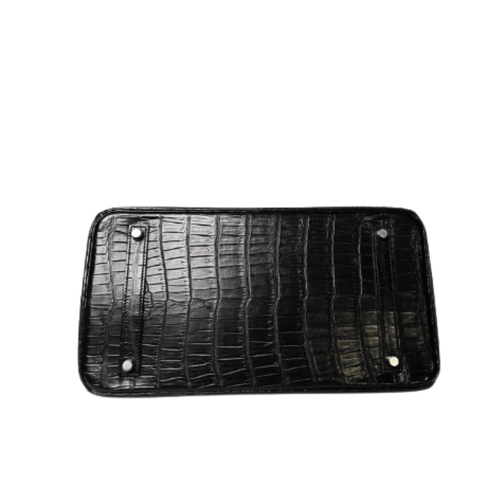 Hermès Bag | Birkin Handbag Shiny Black Crocodile Skin