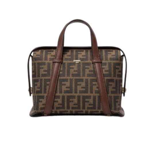 Fendi Bag | FF Jacquard Medium Boston Bag