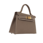 Hermès Bag | Kelly Mini Ii Sellier Bag Etoupe Epsom Leather Gold Hardware