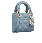 Dior Bag | Lady Dior Micro In A Soft Blue