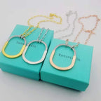 Tiffany & Co. Jewelry | Pendants Neckalce Set Gold Silver Pink Gold