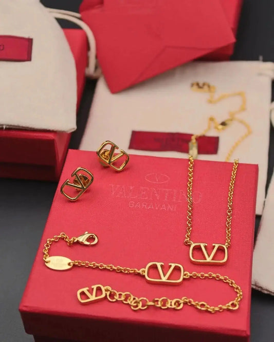 Valentino Jewelry | Set Multicolor Full Crystals