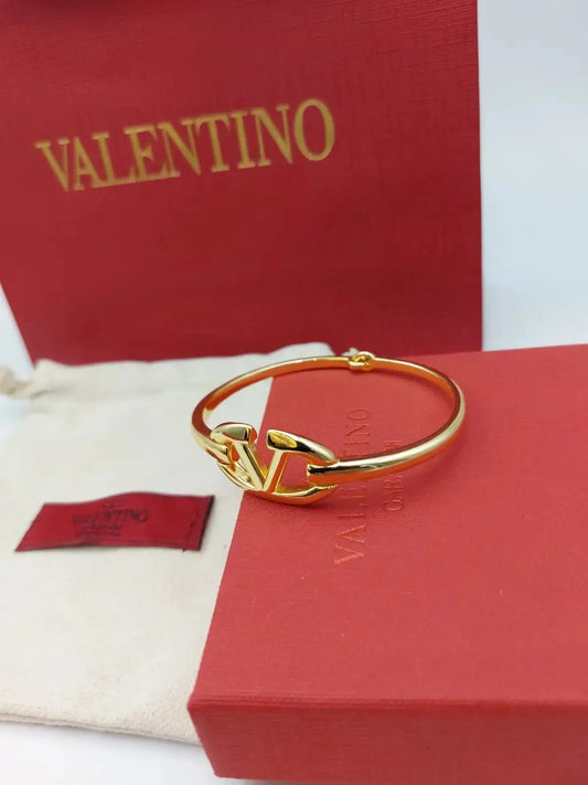 Valentino Jewelry | VLogo Signature Bracelet Gold