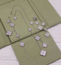 Van Cleef & Arpels Jewelry | Alhambra Jewelry Set Silver Crystals